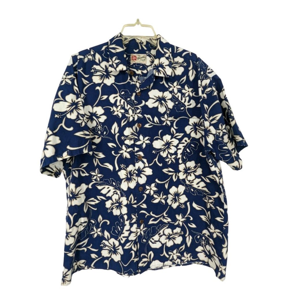 Men's Tropical Button Shirt